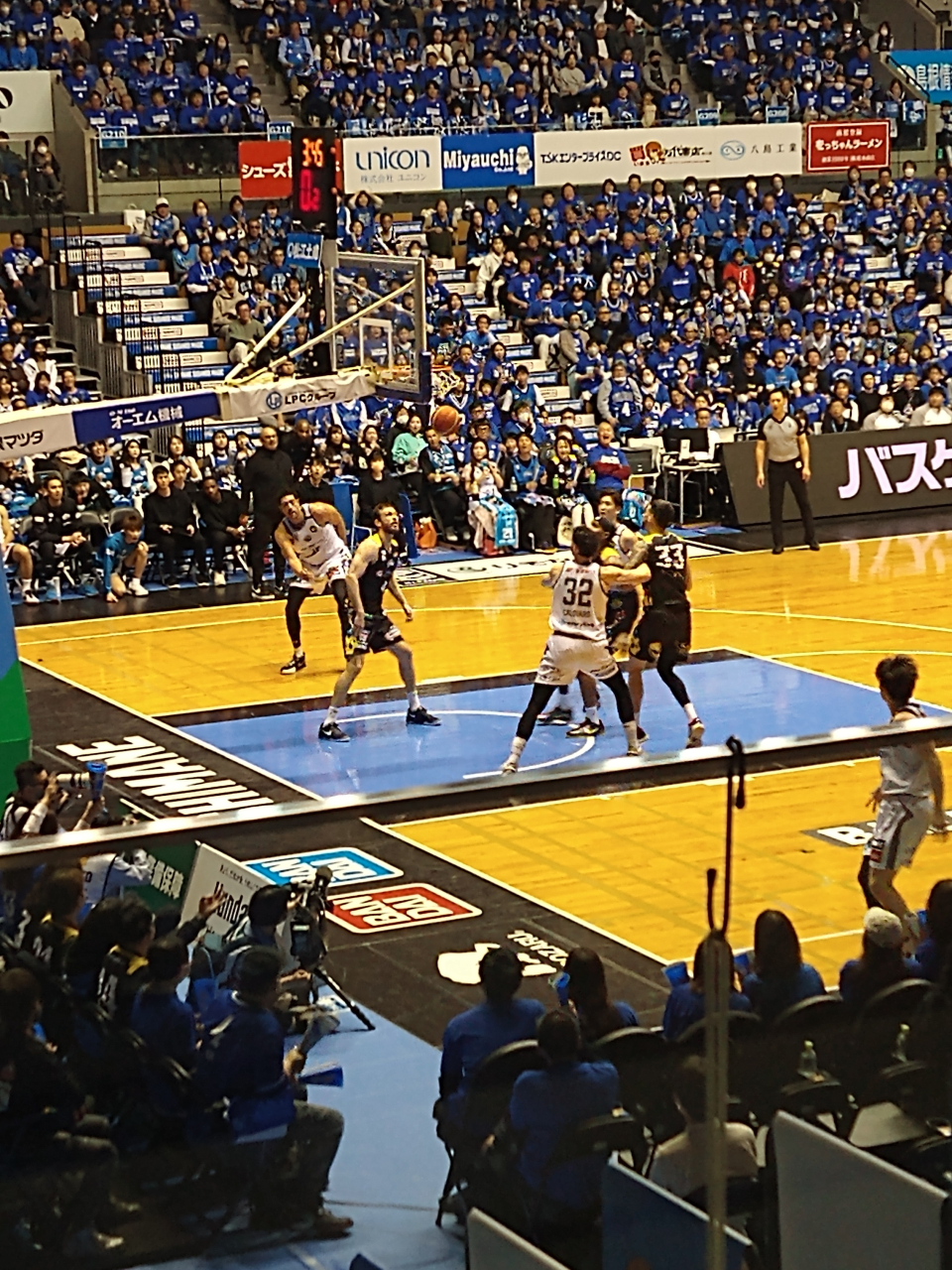 B.LEAGUE2024-25シーズン 島根スサノオマジック公式戦観戦